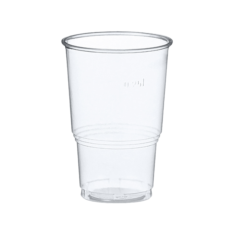 BioWare™ PLA cold cup, 250 ml (with step)