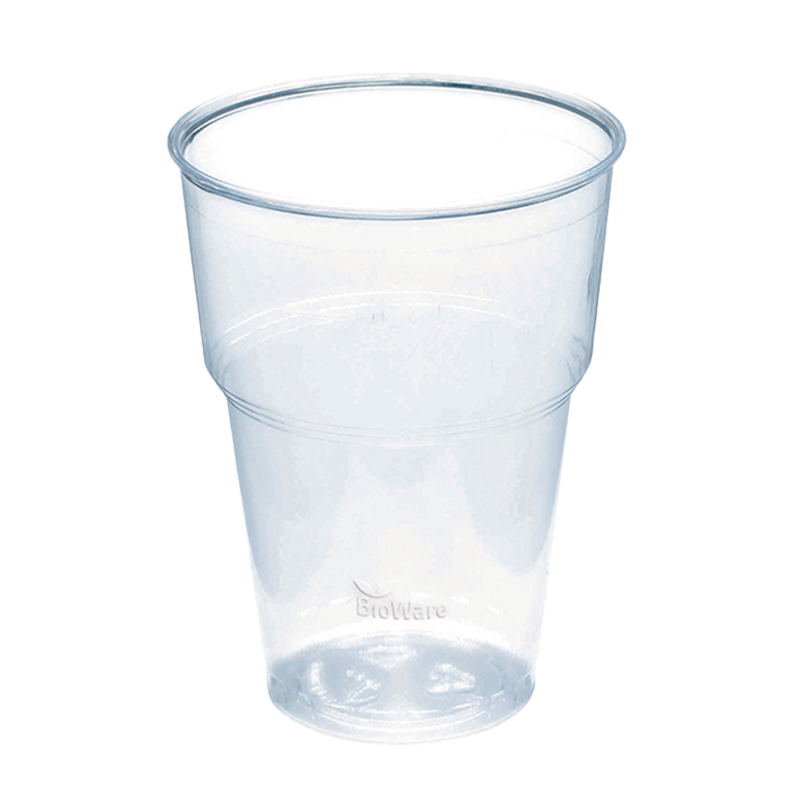 BioWare™ PLA cold cup, 400 ml (with step)