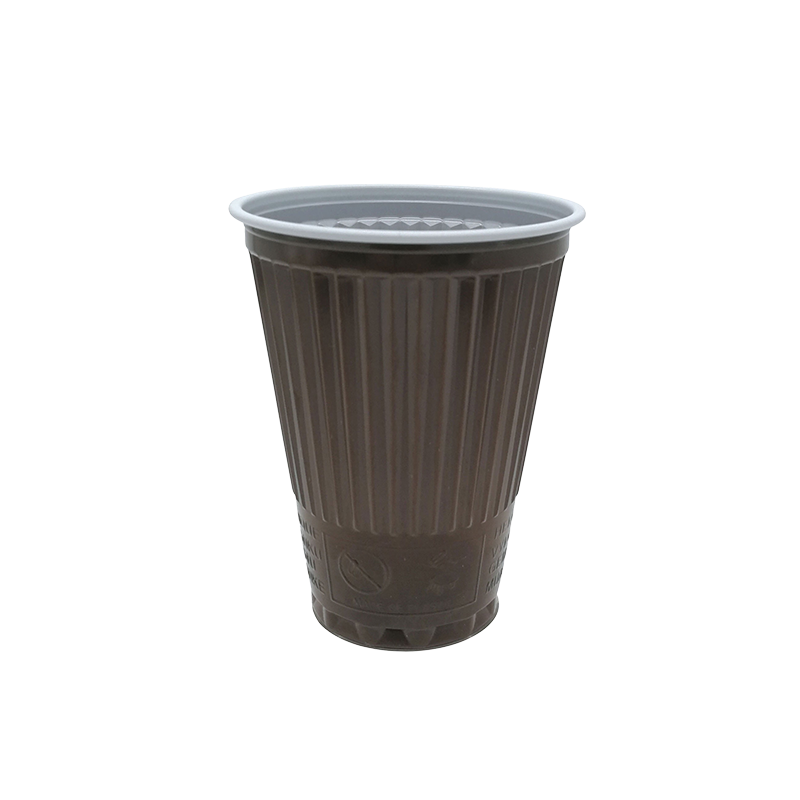 Thermo-Vending cup, 150 ml (brown-white, light version)