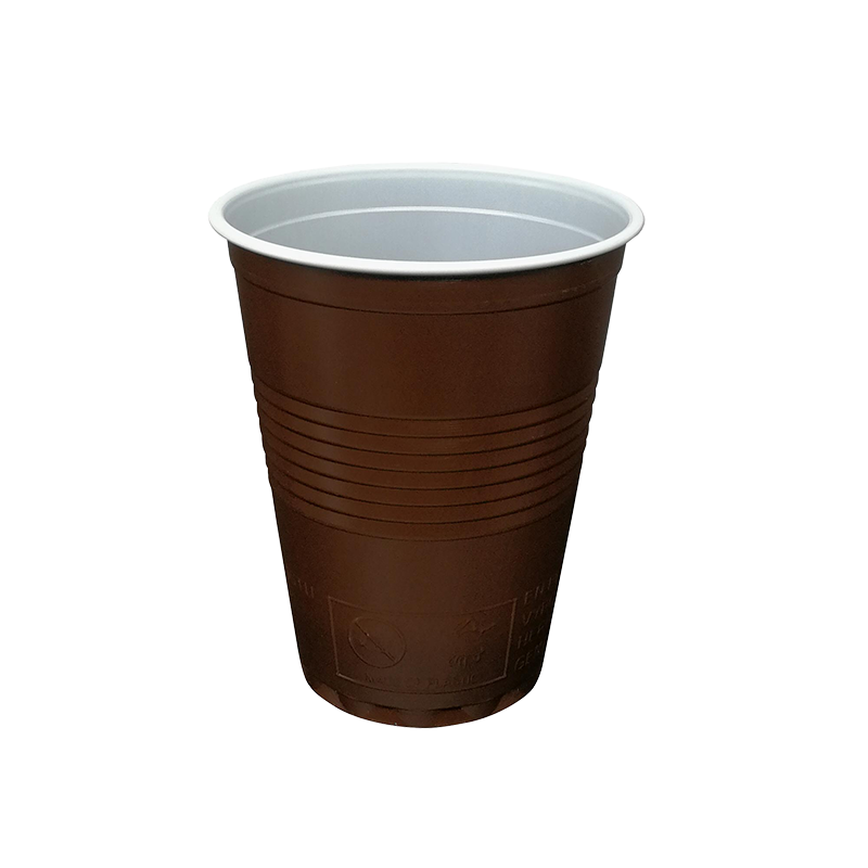PS Vending cup, 150 ml (brown-white)
