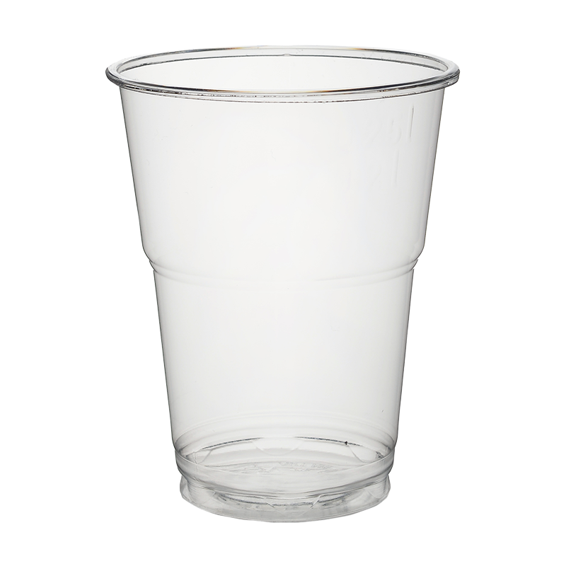 rPET cold cup, 200/250 ml (with step)