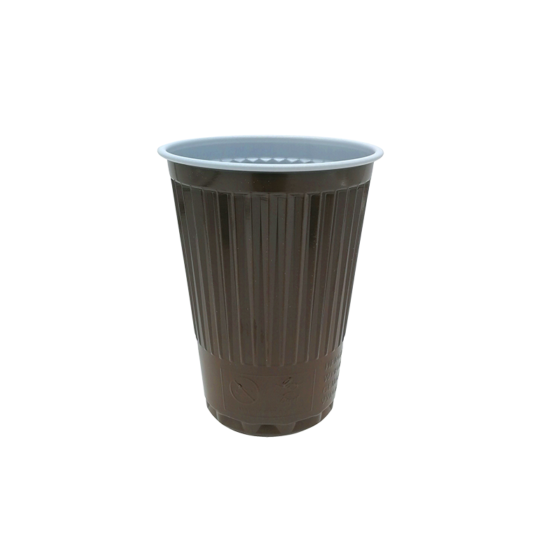 Thermo-Vending cup, 180 ml (brown-white, light version)