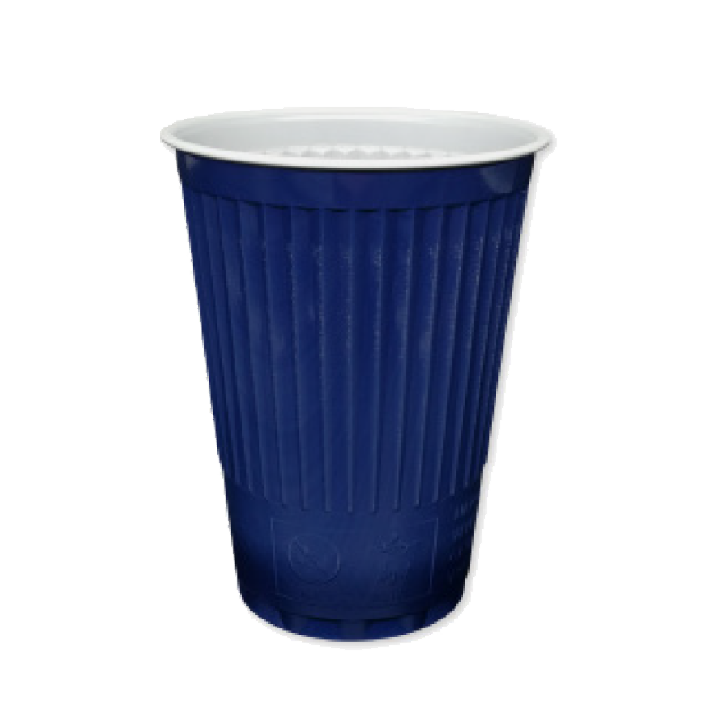Thermo-Vending cup, 180 ml (blue-white, light version)