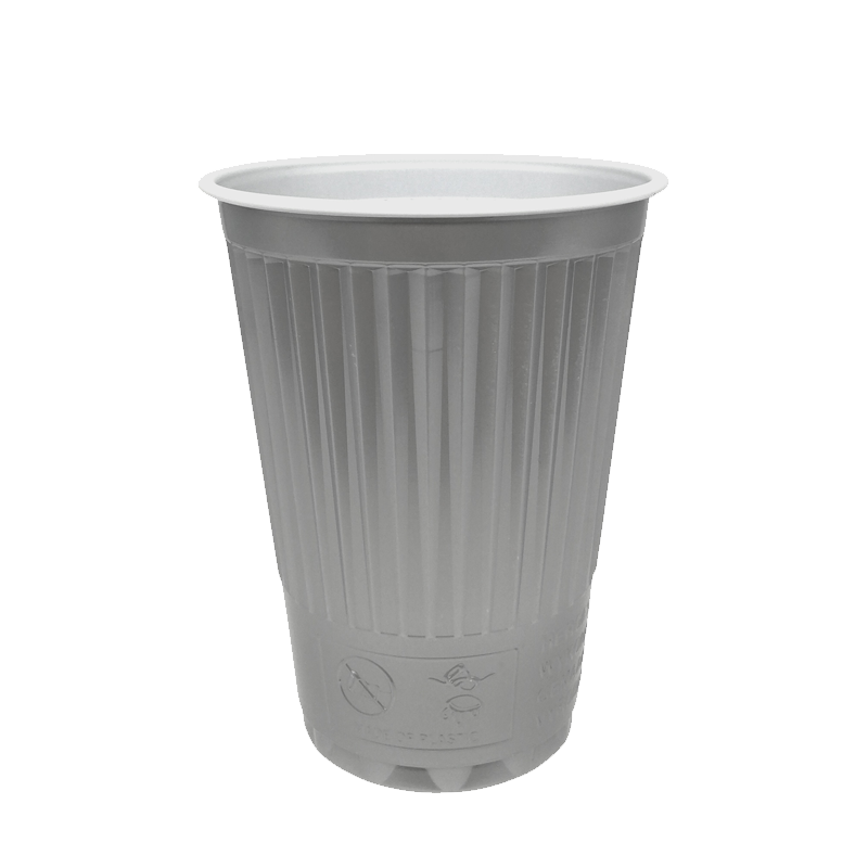 Thermo-Vending cup, 180 ml (silver-white, light version)