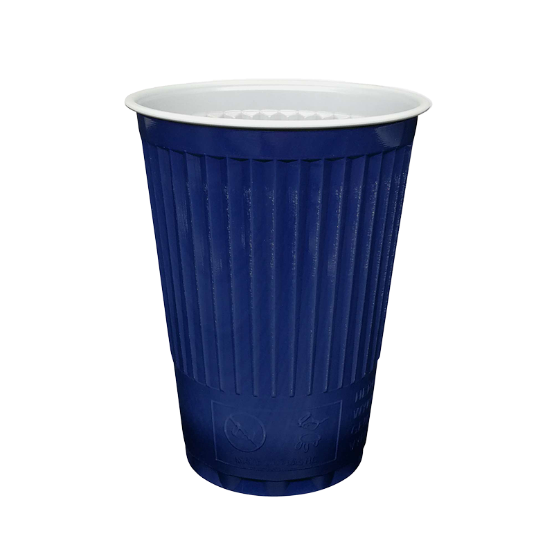 PS Thermo-Vending cup, 180 ml (blue-white)
