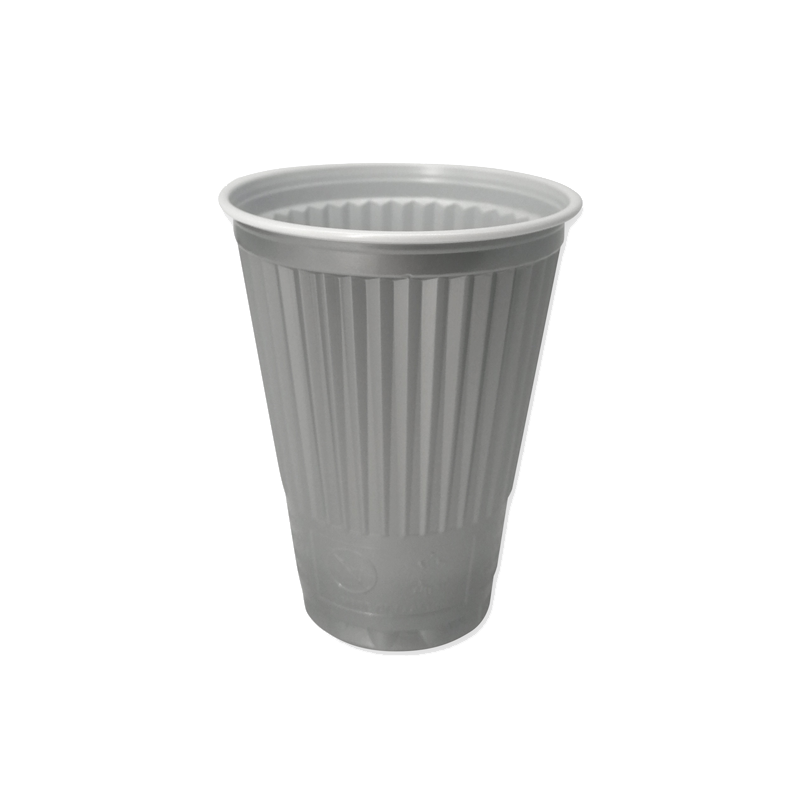 PS Thermo-Vending cup, 150 ml (silver-white)