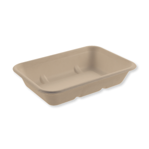 Fiber meal tray, 500ml / 1-comp