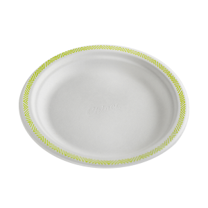Plate - Chinet Good to go design, ø 17 cm