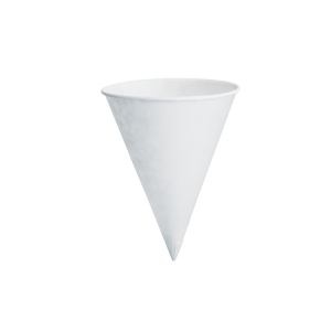 Drinking cone - white, 120 ml