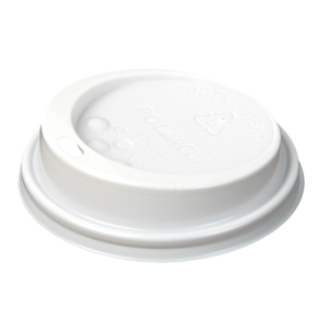 Vending hot cup lid ø 73 mm (white)