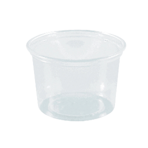 Packing cup - PS, 100 ml, transparent