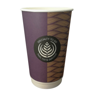 Coffee To Go - double wall hot cup, 400 ml