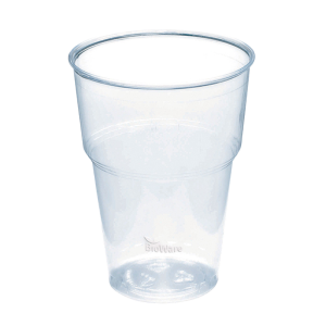BioWare™ PLA cold cup, 400 ml (with step)