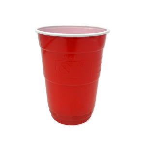 Party Cup, 400 ml (red-white)