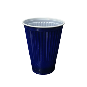 PS Thermo-Vending cup, 150 ml (blue-white)