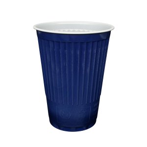 PS Thermo-Vending cup, 180 ml (blue-white)