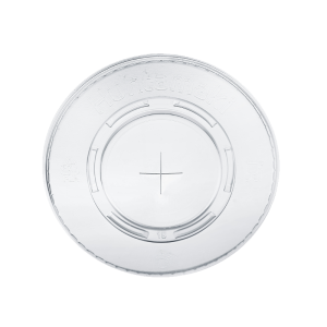 BioWare™ PLA Flat Lid with crosshole ø 95 mm