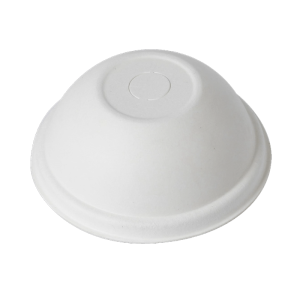 Fiber Dome Lid with straw hole, ø 90 mm