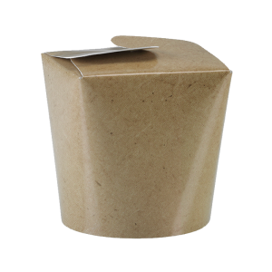 Takeaway container, 26oz (brown)