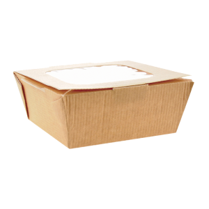 Taste - Food to go Box - with window, medium