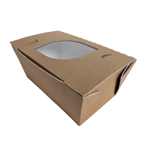 Taste Lite - Food to go Box, small with window (500ml)