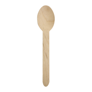 Wooden spoon - coated, 160 mm