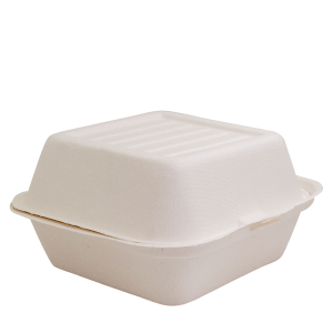 Fiber Hamburger Box, 15x15cm