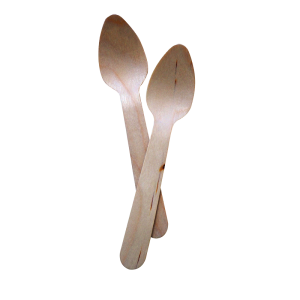 Wooden teaspoon, 110 mm