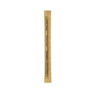Wooden stirrer, 110 mm (wrapped)