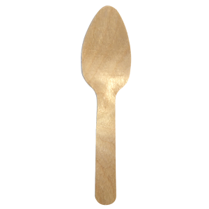 Wooden coffee spoon, 110 mm (wrapped)