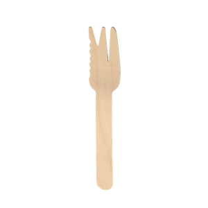 Wooden combi fork, 140 mm