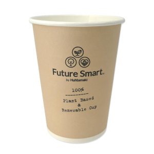 Paper hot cup - plantbased range, 350 ml