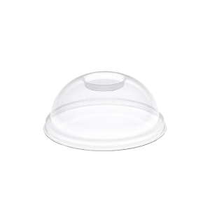 compostable PLA Dome Lid  ø 95 mm