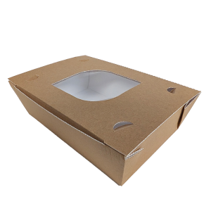 Taste Lite - Food to go Box, extra large with window (1250ml)